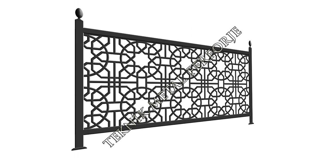 Fransız Balkon Korkuluğu Selçuklu Motifi